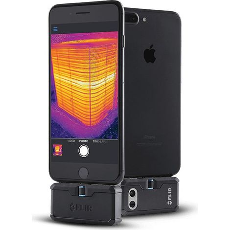 Caméra thermique pour iPhone FLIR One Pro – Plage de température -20 à +400 °C – Résolution 160 x 120 pixels – Technologie VividIR