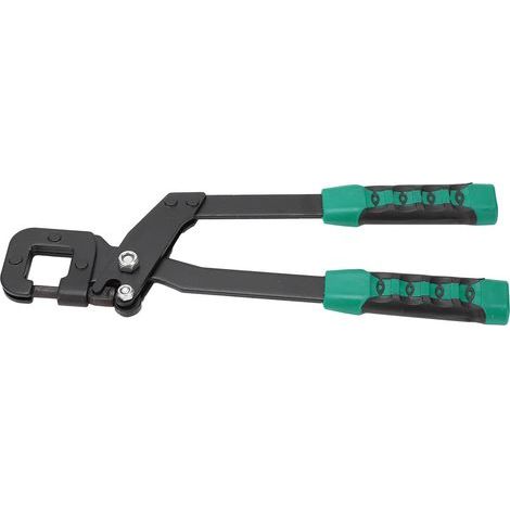 Pince à Sertir les Goujons, Outils pour Cloisons Sèches à Sertir les Goujons en Métal, Pince Professionnelle en Acier pour Pince de Quille, Trou de Perforation de Panneau de Quille de 0,6 à 0,8 Mm Pou (1/5)