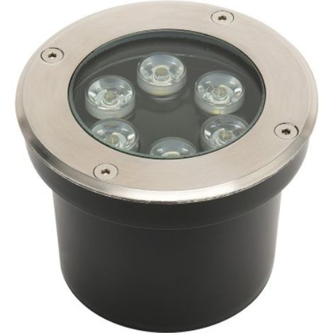 Spot LED encastrable étanche 6W 600lm 4000K IP67 (1/3)