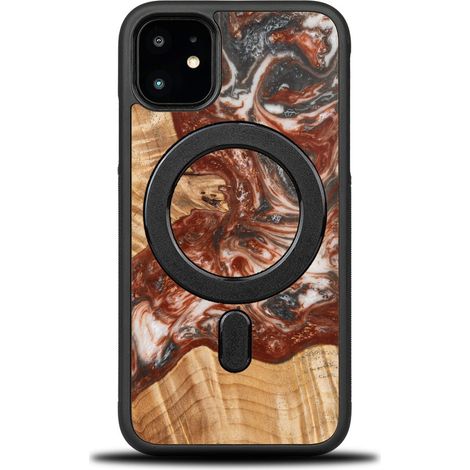 Custodia Bewood Unique per iPhone 11 - Pianeti - Venere con MagSafe (1/5)