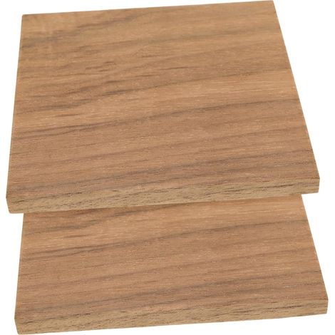 Blocs de Bois à Sculpter en Noyer Noir, Lot de 2, Épais (1/5)