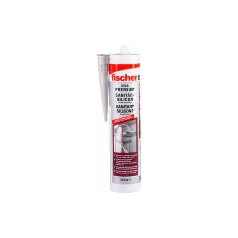 fischer Sanitärsilikon DSSA 310ml manhattan (1/5)
