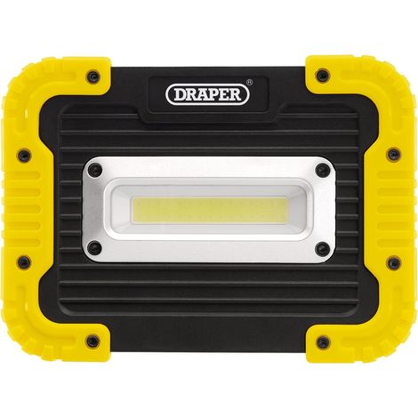 Draper 87761 10W COB LED Work Light with 700 Lumens Brightness and 4 AA Batteries Included (1/5)