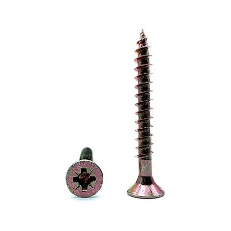 Countersunk Head Wood Screws 5x60mm Chipboard Assembly Screws Self Tapping and Self Drilling