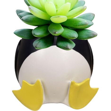 Übertopfvase 3D gedruckter Harztopf 15 cm Sukkulentenhalter