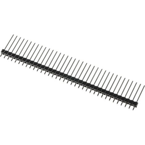 Embase à broches RS PRO, 36 pôles , 2.54mm 1 rangée, 4.0A, Droit (1/3)
