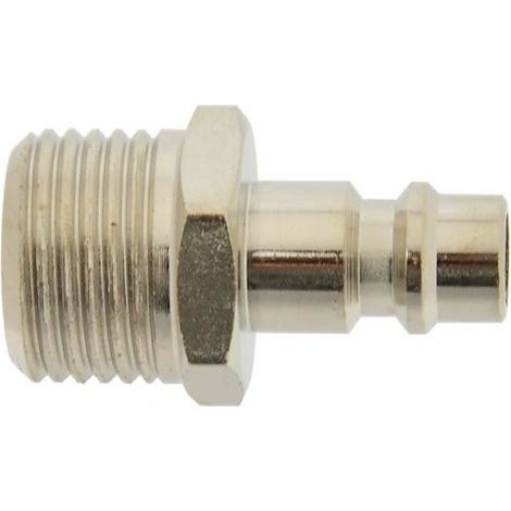 Raccord rapide pneumatique 1/2" filetage extérieur mâle (400/500/800) (1/3)