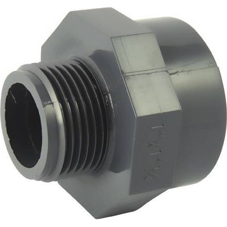 Réduction femelle / male en PVC Ø A: 3'' Ø B: 2''1/2