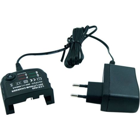 Chargeur universel BLACK+DECKER 14,4 V/18 V, compatible avec des modèles tels que le LCS1620 - Entrée CA 100 V-240 V