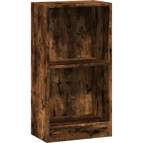 Maison Exclusive - Bücherregal Räuchereiche 40x24x76 cm Holzwerks