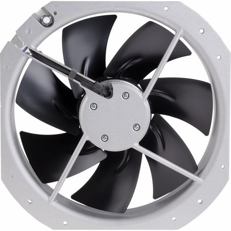 Ventilateur axial RS PRO 230 V c.a., 1919.9m³/h, 280 x 280 x 80mm, 158W ( Prix pour 1 ) (1/3)
