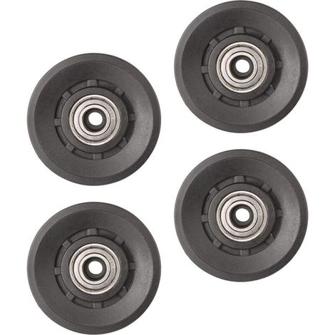 YMYNY 4er-Pack Universal-Lager-Riemenscheibe für Kabelzugmaschine, Fitnessstudio, Zusatzausrüstung für Garagentor (90 mm) (1/4)
