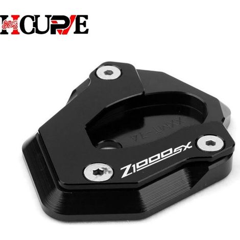 (Z1000SX Noir) Extension de béquille latérale pour moto, compatible avec KAWASAKI Z1000SX (2011-2021) et NINJA1000SX (2020-2023) maxpower (1/4)