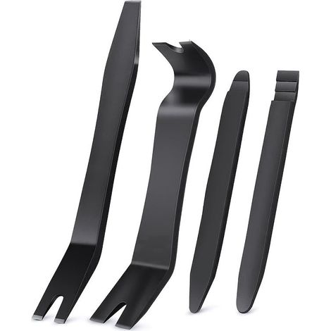 Kit professionnel d'outils pour le démontage de l'habitacle—Ensemble de 4 ou 5 pièces,incluant des leviers en plastique anti-rayures (1/5)