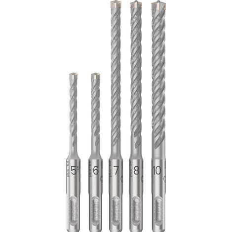 Bosch Accessories 2608837138 2608837138 Hammerbohrer-Set 5.5 mm, 6 mm, 7 mm, 8 mm SDS-Plus 1 St. (1/5)
