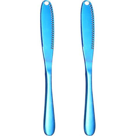 Couteau À Beurre - Couteau À Tartiner Et À Enrouler - Acier Inoxydable - Pour Beurre Froid - 1 Pièce (1/5)