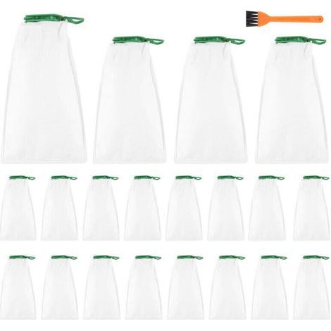 20 Pièces rechange sac poussière pour Kobold VB100 FP100 accessoires aspirateur sans fil (1/5)