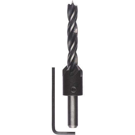 Bosch 2608596396 Broca para madera broca + avellanador 10mm (1/5)