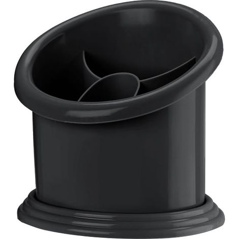 Scolaposate con supporto, colore nero antracite molly