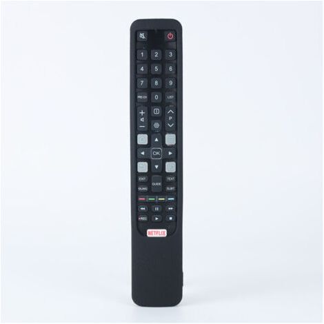 Pair Lntyq – Télécommande de remplacement TCL RC802N – Compatible Thomson Smart TV – Alimentation 2 piles AA – Matériau silicone – Dimensions 230x45x15mm (1/4)