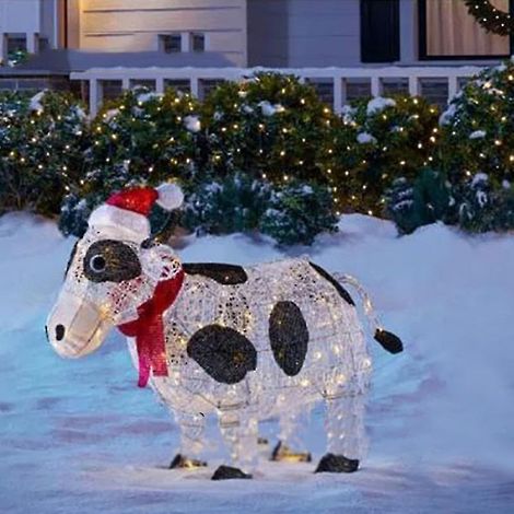Guirlandes lumineuses extérieures Noël décoration jardin LED étanche pour intérieur extérieur (1/2)
