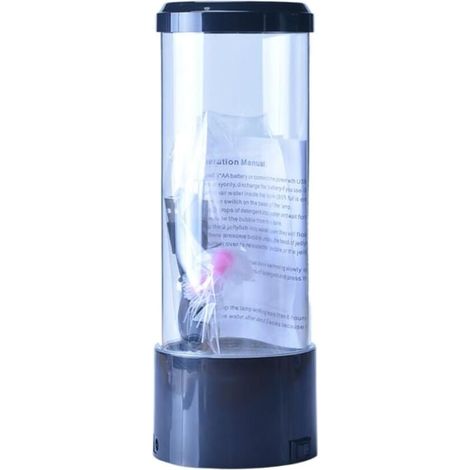 Veilleuse LED en Forme de Méduse Alimentée par USB, Modes D'Éclairage Colorés pour, Le Bureau, Les Cadeaux Décoratifs (1/4)
