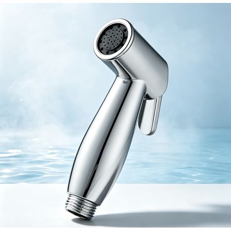 Pistolet de nettoyage pour toilette pommeau de douche à pression renforcée pulvérisateur de salle de bain pour hygiène féminine (1/3)