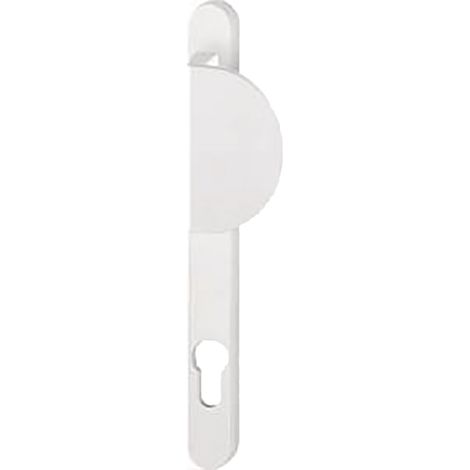 Ensemble étroit TOKYO palière entraxe 70mm type CLE I finition blanc - HOPPE - 1788830