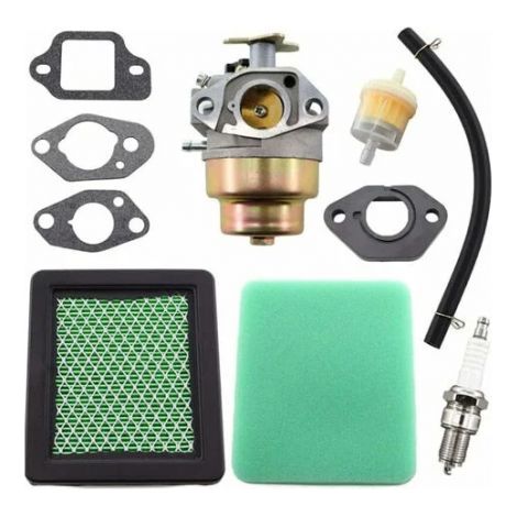 Kit filtro aria carburatore con guarnizione adatto per Honda GCV135 GCV160 GC135 GC160 HRB216 HRR216 HRS216 HRT216 HRZ216 ricambio motore 16100-Z0L-023 E Blue Deer (1/5)
