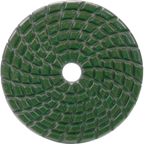 Makita – D15584 Disque diamant pour meuleuse 100 mm – Grain 50G – Pour marbre et granit – Système velcro pour finitions professionnelles (1/2)