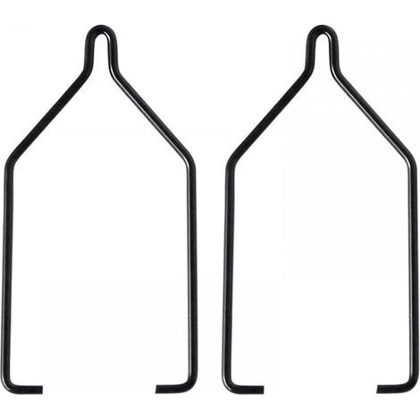 2er-Pack Reptilienlampenfassung, Metallclip-Befestigungshalterung, für 5,5–8,5 Zoll Glas-Terrarien, UVB-Heizbeleuchtung (1/5)