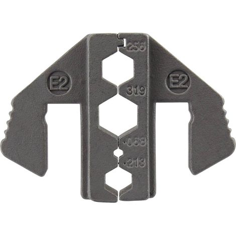 TOOLCRAFT PLE-0E2 Matrici di crimpaggio Adatto per tipo di cavo: RG59, RG58, RG62, RG6 Adatto per marchio (Pinze): TOOL (1/3)