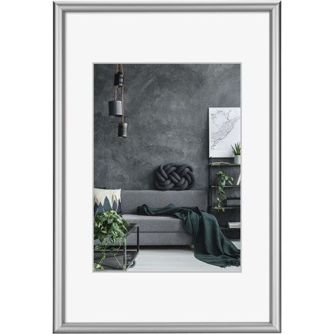 Hama Cornice in alluminio argento 22 x 31 cm elegante