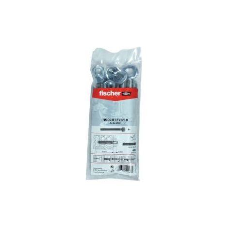 Fischer 8x  ancore filettate  FIS GS  M12 x  120 -  044588
