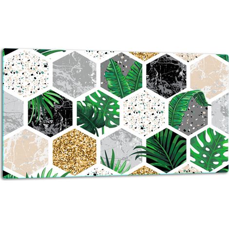 Tagliere della lastra di vetro 52x30 mosaico (1/5)