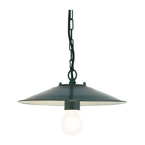 Petite suspension E27 ligne graphite antique (1/3)