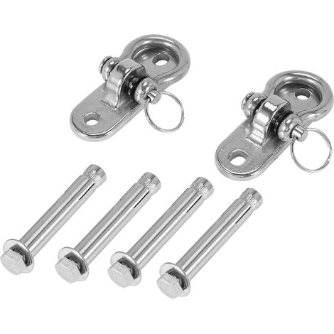 Supports de balançoire robustes en acier inoxydable 304, capacité de 250 kg, pour balançoires et hamacs de yoga. (1/4)