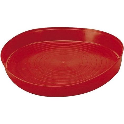 Piatto per Pulcini di Prima Età 40 cm  Mangime in Plastica  Alimentazione Pulcini Neonati  40x40x5 cm (1/5)