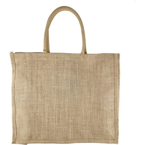 Leviatan EKO Borsa Juta 42x36cm - Borse 100% iuta, Shopper, Shopping Bag - Juta Naturale, Robusto e Grande (1/5)