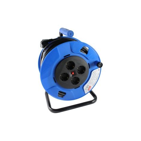 ENROULEUR DE CABLE 4T 3G1.5 250V-16A IP20 - 25 M (1/3)