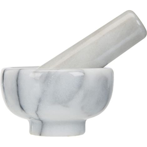 Mortaio in marmo Kuchenprofi, diametro 8 cm (1/4)