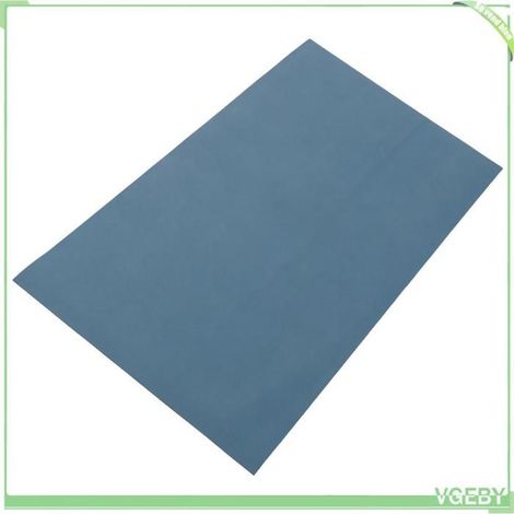 Tapis de sol de cuisine - FAFEICY - Gris Bleu - Résistant à l'eau - Antidérapant - Confort accru (1/5)