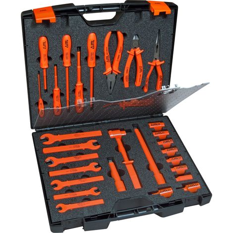 ITL 29 Piece Insulated Toolkit - Durable Nylon Thermoplastic Set