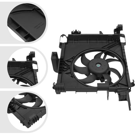 Kühlerlüfter für Smart Fortwo 451 0.8/1.0 2007-2017, 200W, 12V, Direkter Austausch, Reiner Kupfermotor (1/5)