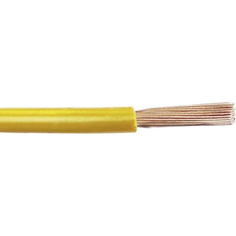 [NEUWERTIG] B-Ware Leoni Fahrzeugleitung Leitung Kabel Flry B Qmm Gelb Kupfer Pvc 1x0.75mm² 500m