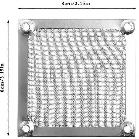 DIY-Staubfilter für Computerlüfter, PC-Lüfter-Staubgitter, Gehäuse-Kühlerfilter