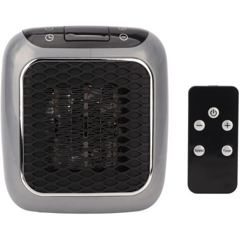 800W Electric Wall Heater for Use with Adjustable Thermostat, Quiet, Energy Efficient for Office, Bedroom, Bathroom (1/5)