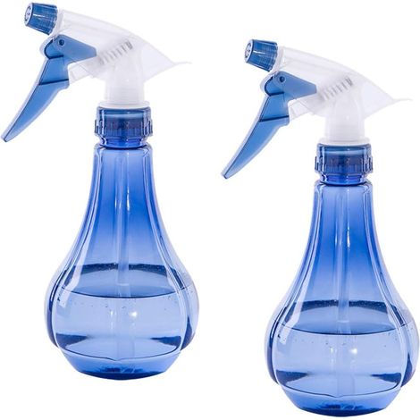 2Pcs Flacons Pulvérisateurs Vaporisateur Vide, 500ml Fine Plastique Flacon Spray Vide Rechargeable, Spray Boîteilles Transparent, pour Coiffure, Plante, Salon De Coiffure, Cuision- (1/5)