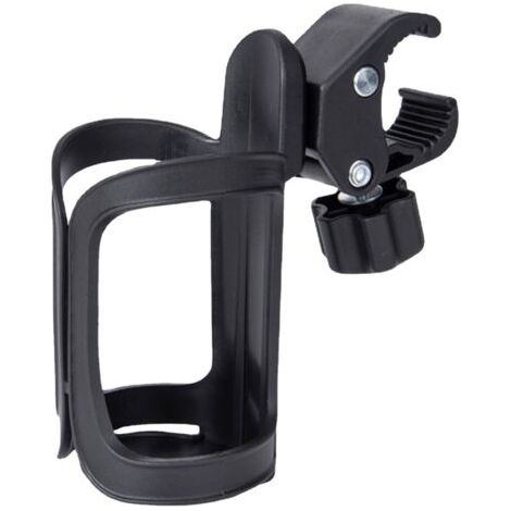 Porte-bouteille universel pour poussette/vélo, noir, compatible avec la plupart des modèles – (1/5)
