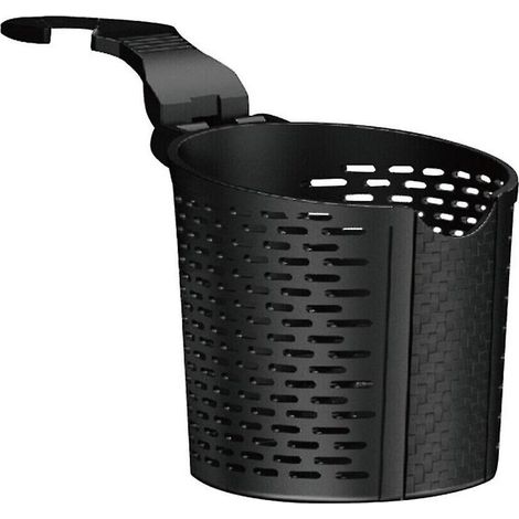 Porte-gobelet à suspendre pour voiture Porte-gobelet à boisson pour appui-tête de voiture (noir) (1 pièce) (1/5)